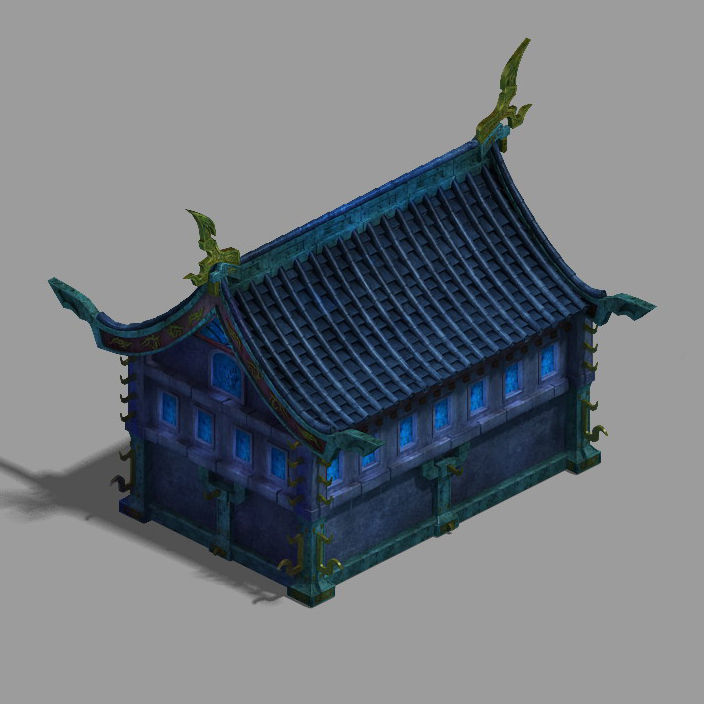 Magic territory - building a small house 3D model_2