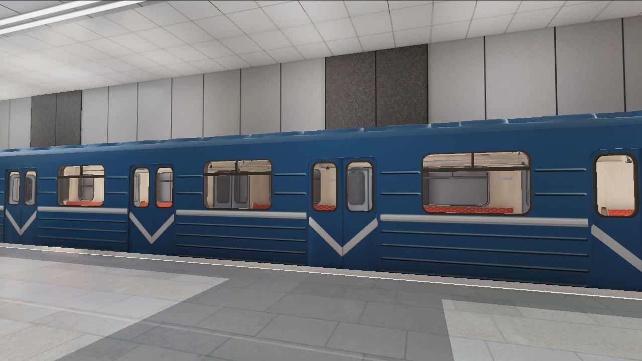 Subway Stations Bundle - 6 Scenes Low-poly 3D model_26