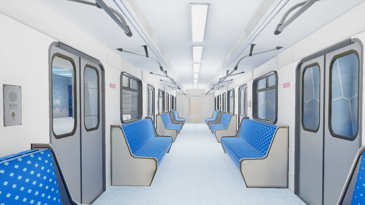 Subway Stations Bundle - 6 Scenes Low-poly 3D model_14