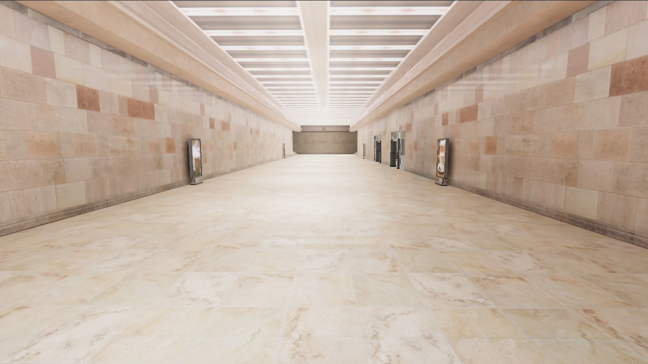 Subway Stations Bundle - 6 Scenes Low-poly 3D model_39