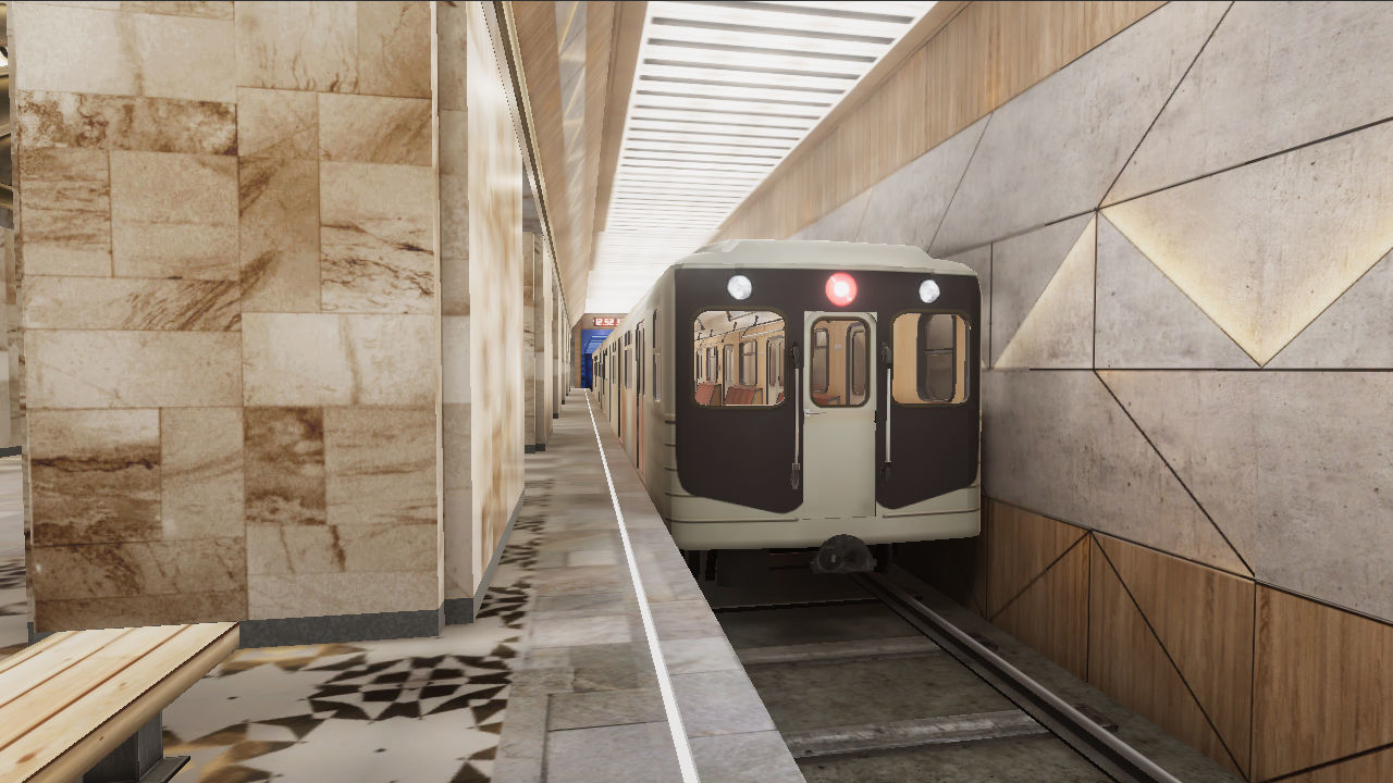 Subway Stations Bundle - 6 Scenes Low-poly 3D model_35