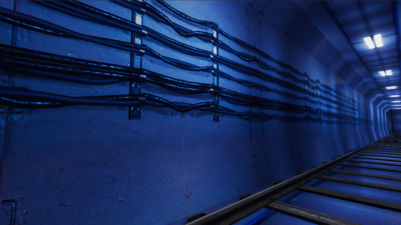 Subway Stations Bundle - 6 Scenes Low-poly 3D model_42