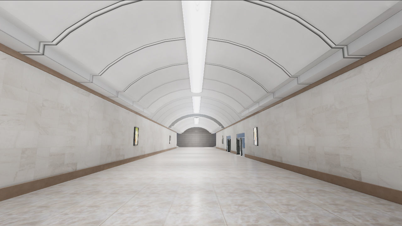 Subway Stations Bundle - 6 Scenes Low-poly 3D model_20