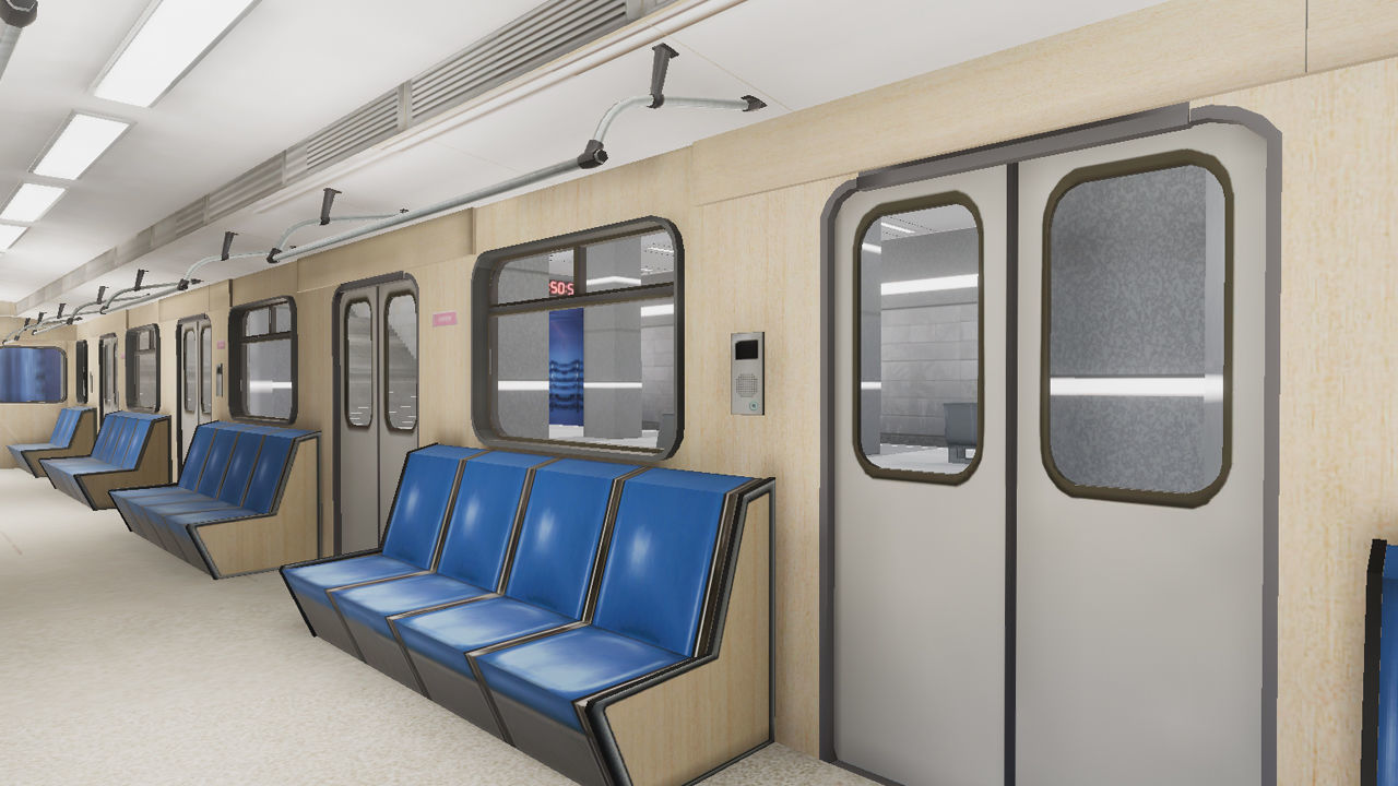 Subway Stations Bundle - 6 Scenes Low-poly 3D model_22