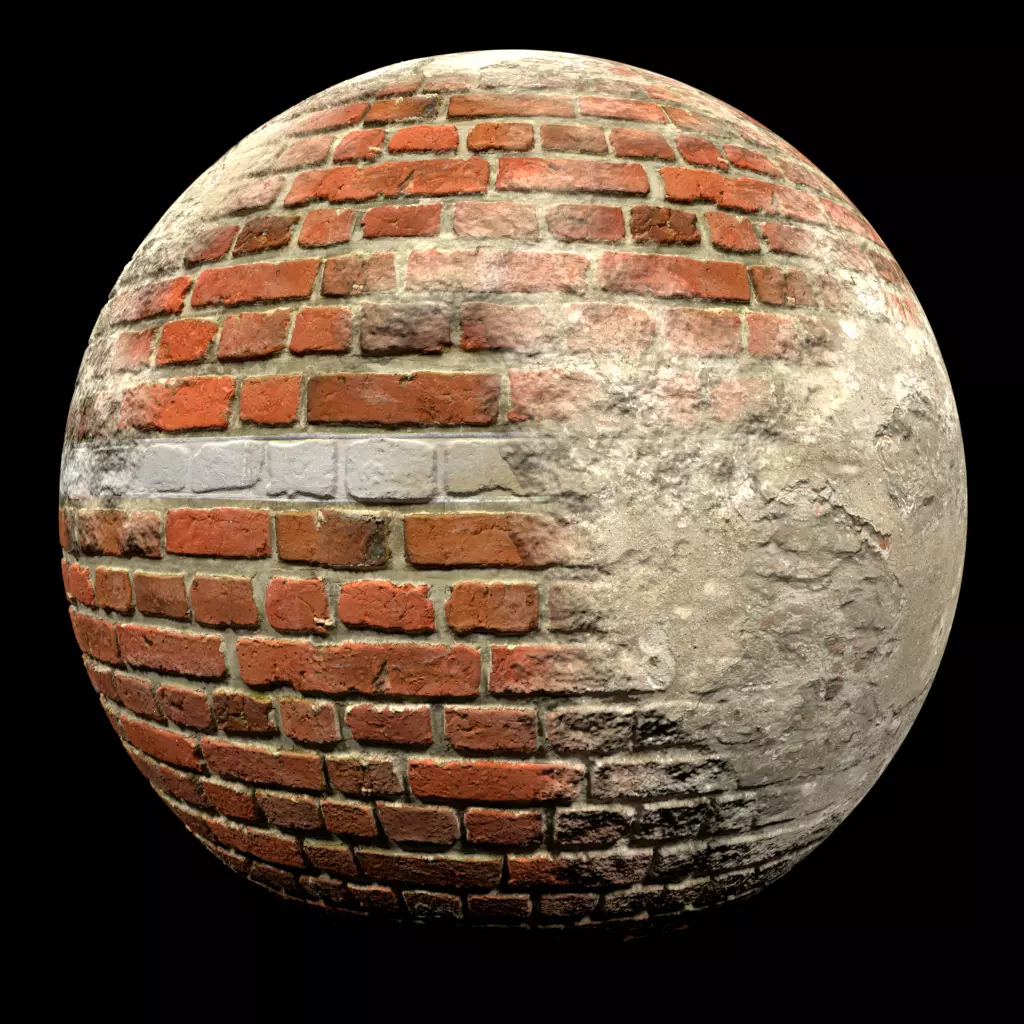 Texture of red brick wall Texture_0