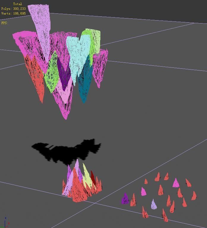 Magic territory - crystal 3D model_2