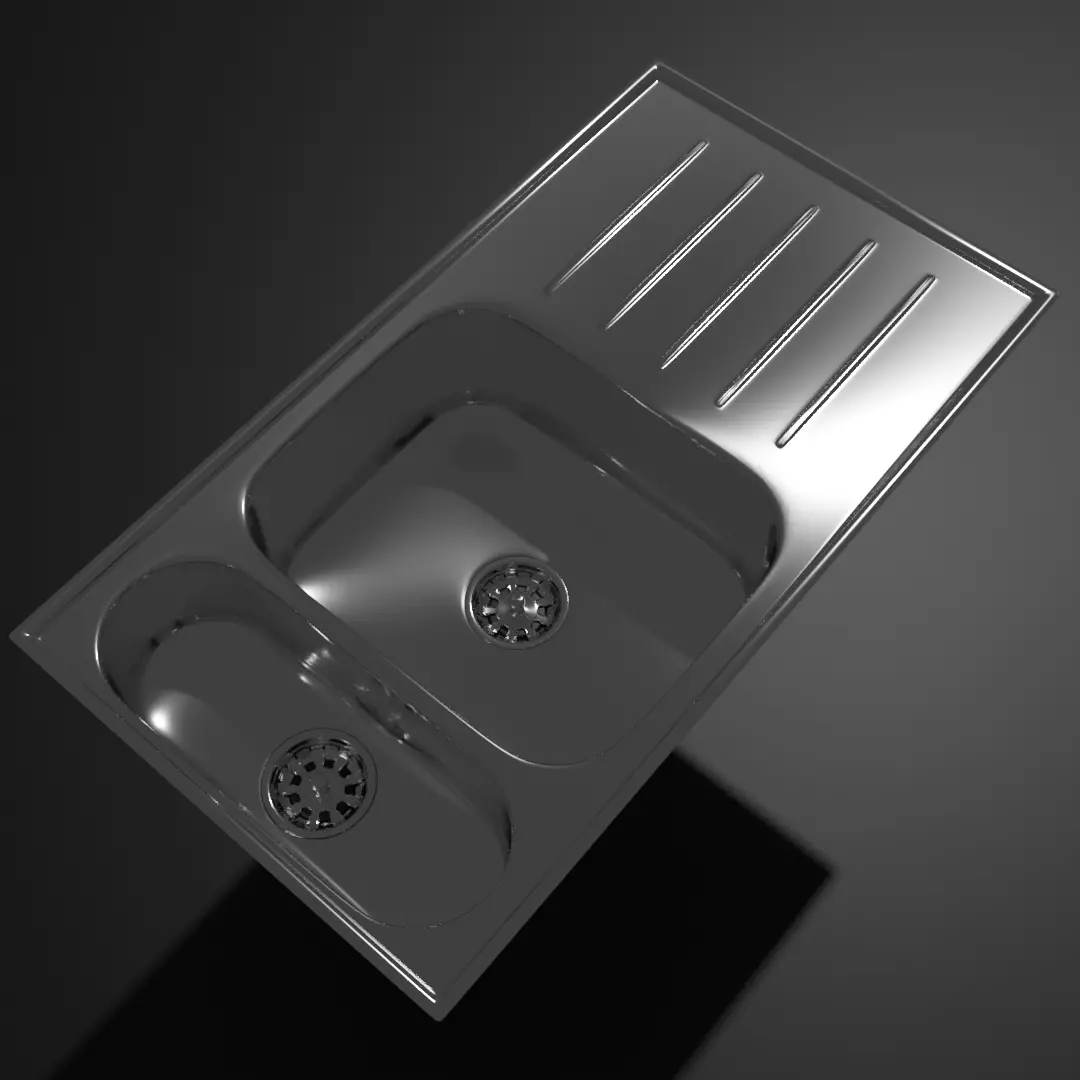 kitchen sink 3D model_0