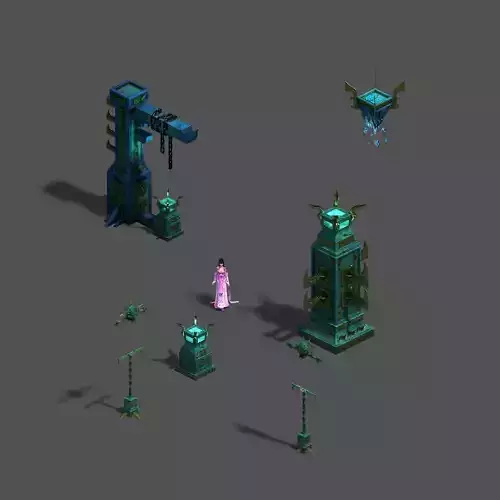 Magic territory - debris