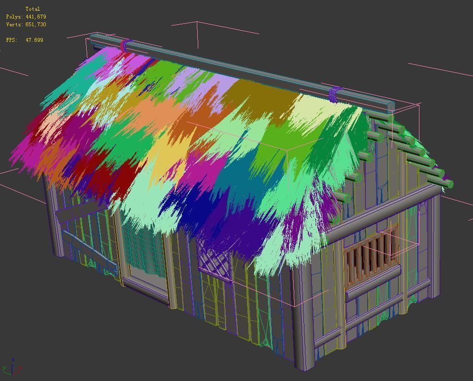 Countryside - Cottage 02 3D model_1
