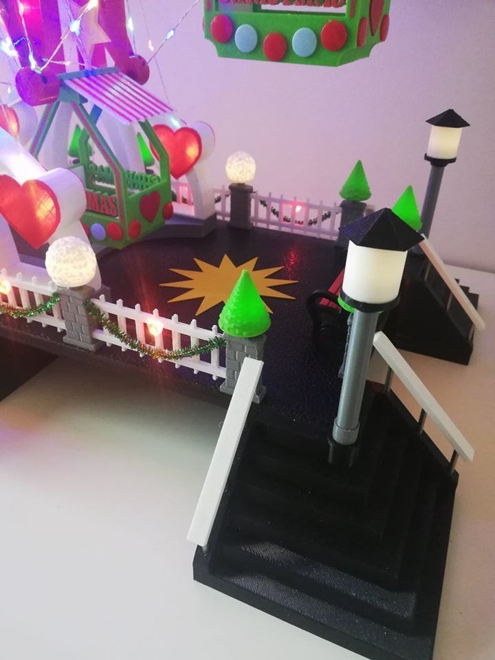 Christmas Ferriswheel BIG 3D PRINT 3D print model_1