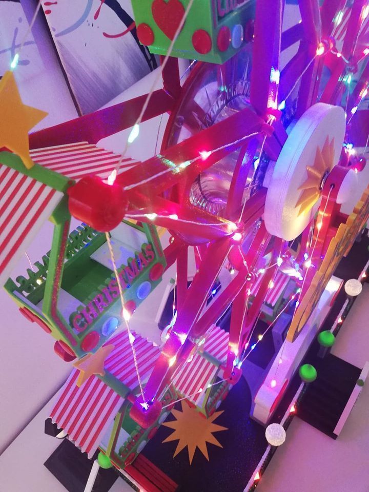 Christmas Ferriswheel BIG 3D PRINT 3D print model_2