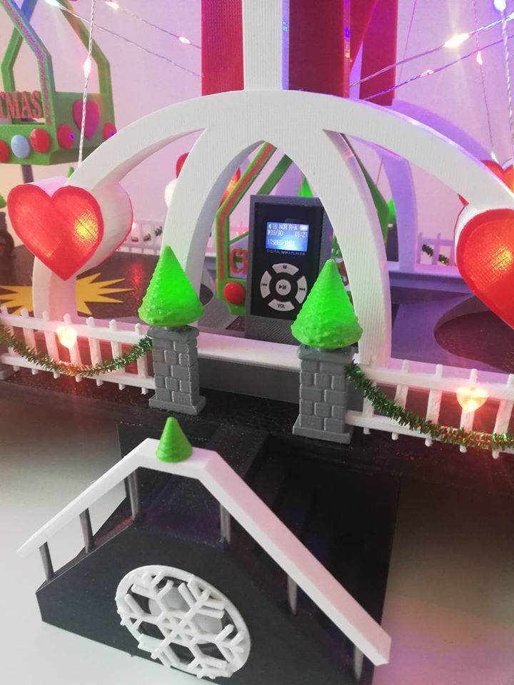Christmas Ferriswheel BIG 3D PRINT 3D print model_3