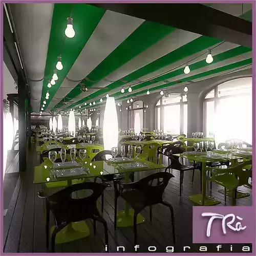 DAY NIGHT RESTAURANT SCENE