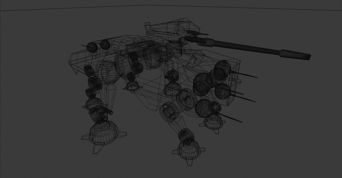 Star Wars -  ATTE Walker 3D model_7