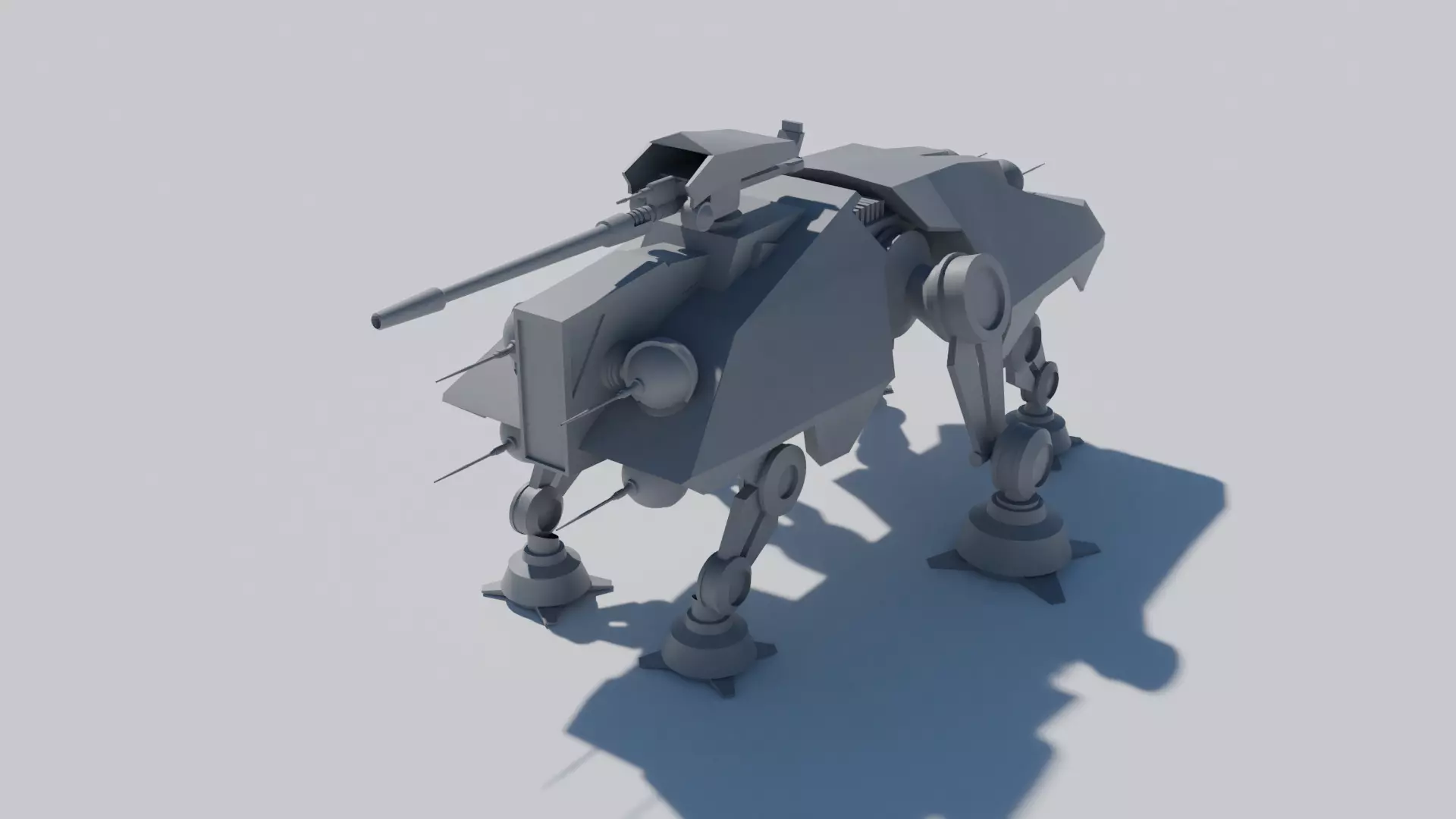 Star Wars -  ATTE Walker 3D model_0