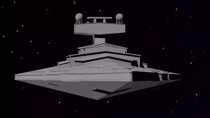 Star Wars - Star Destroyer 3D model