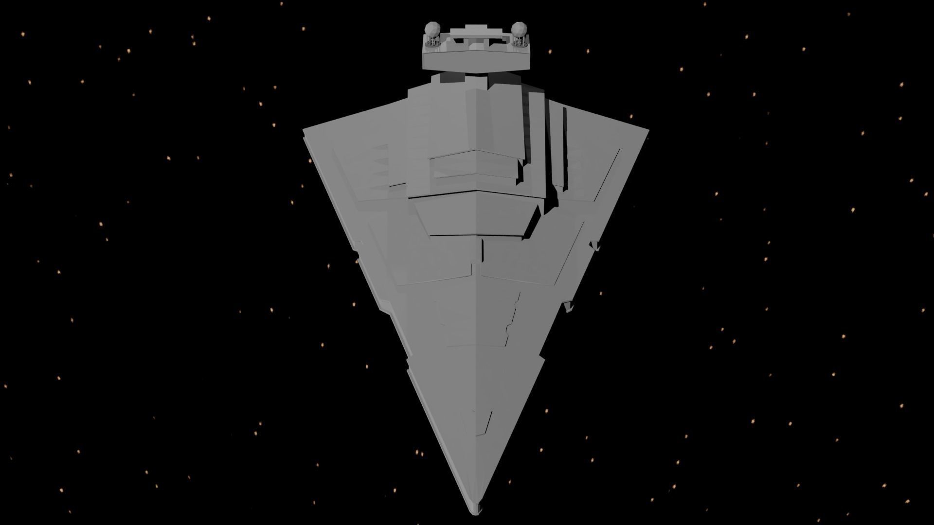 Star Wars - Star Destroyer 3D model_5