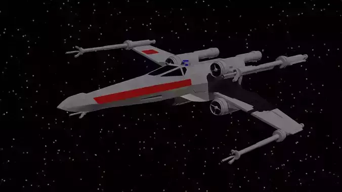 Star Wars - X Wing 3D model