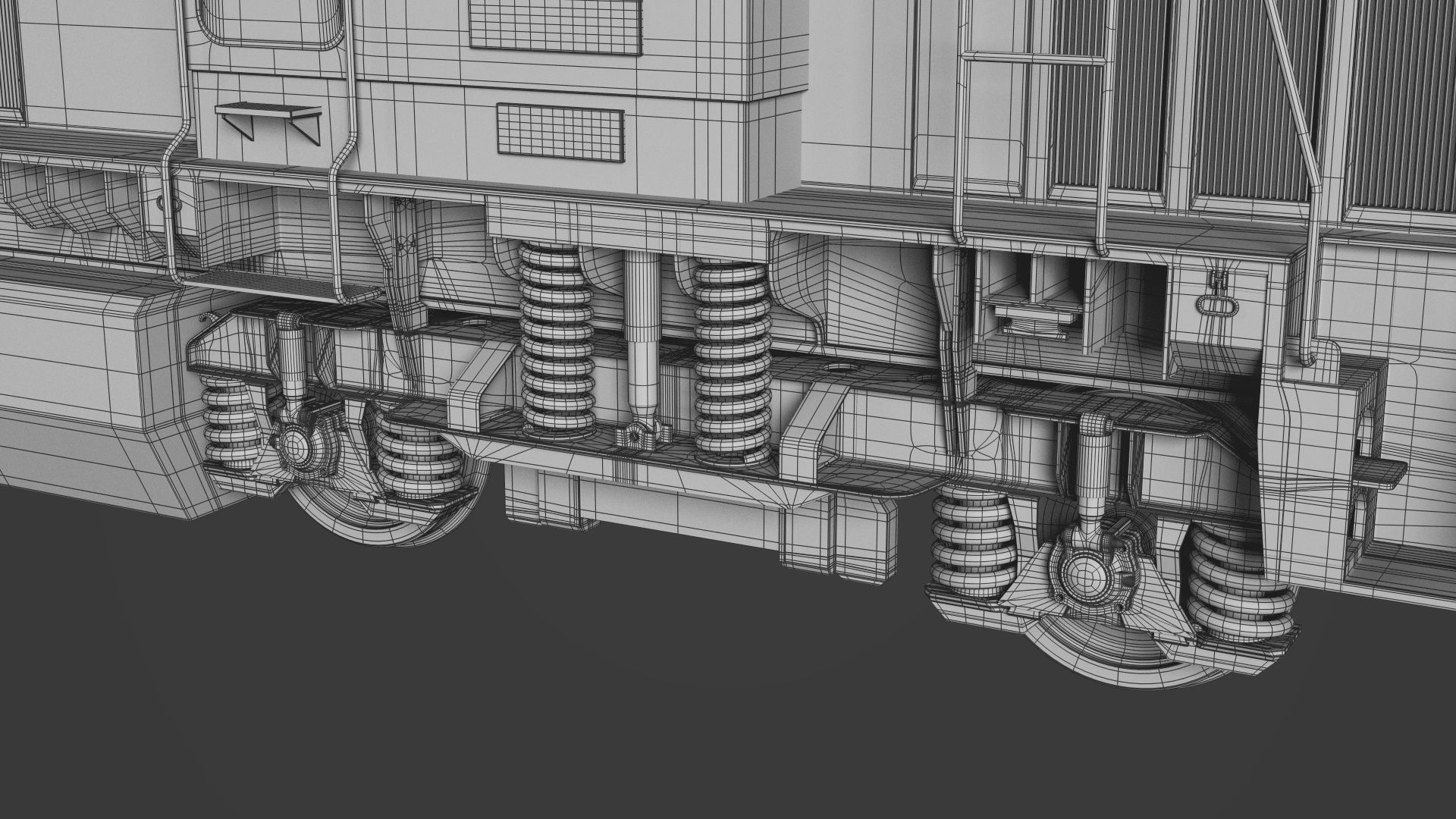 DHS131 locomotive 3D model_9