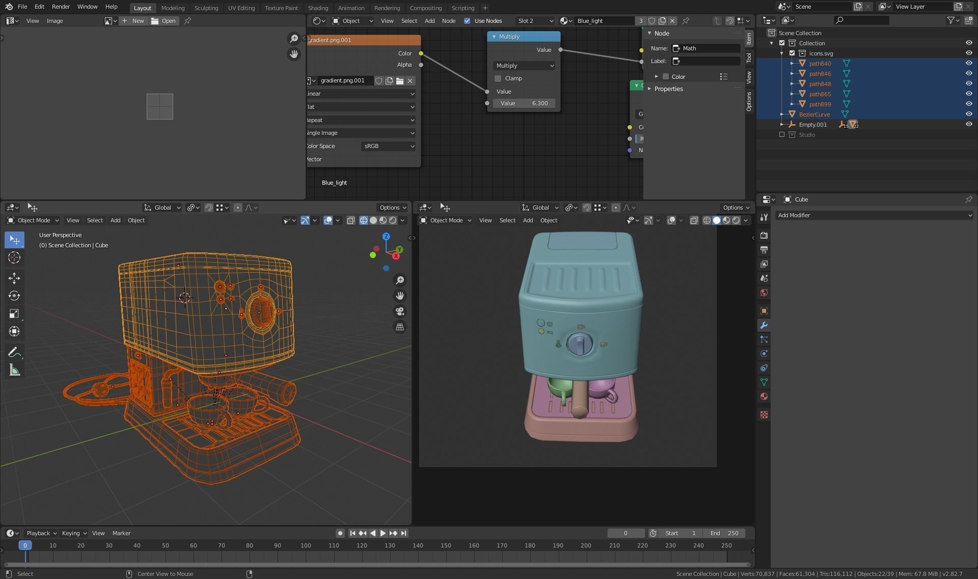 coffee machine 3D model_4