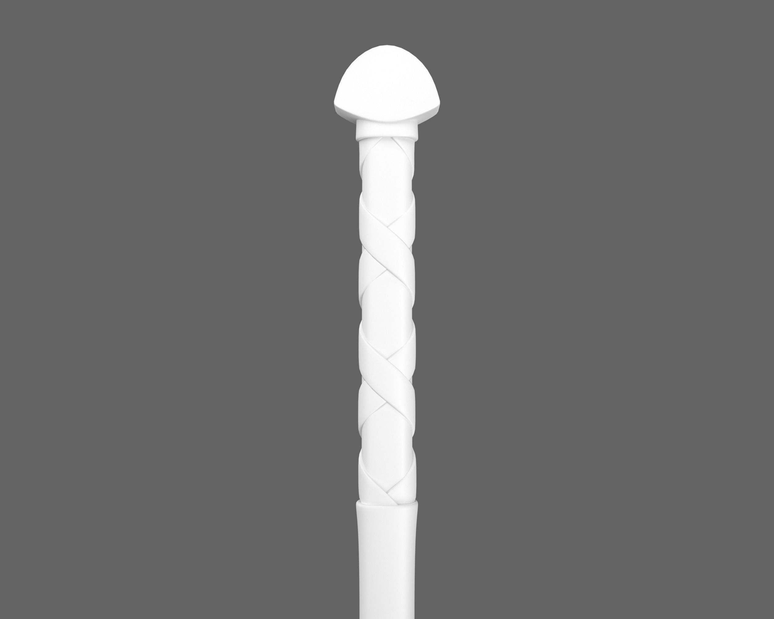 Ancient Viking Axe Low-poly 3D model_12
