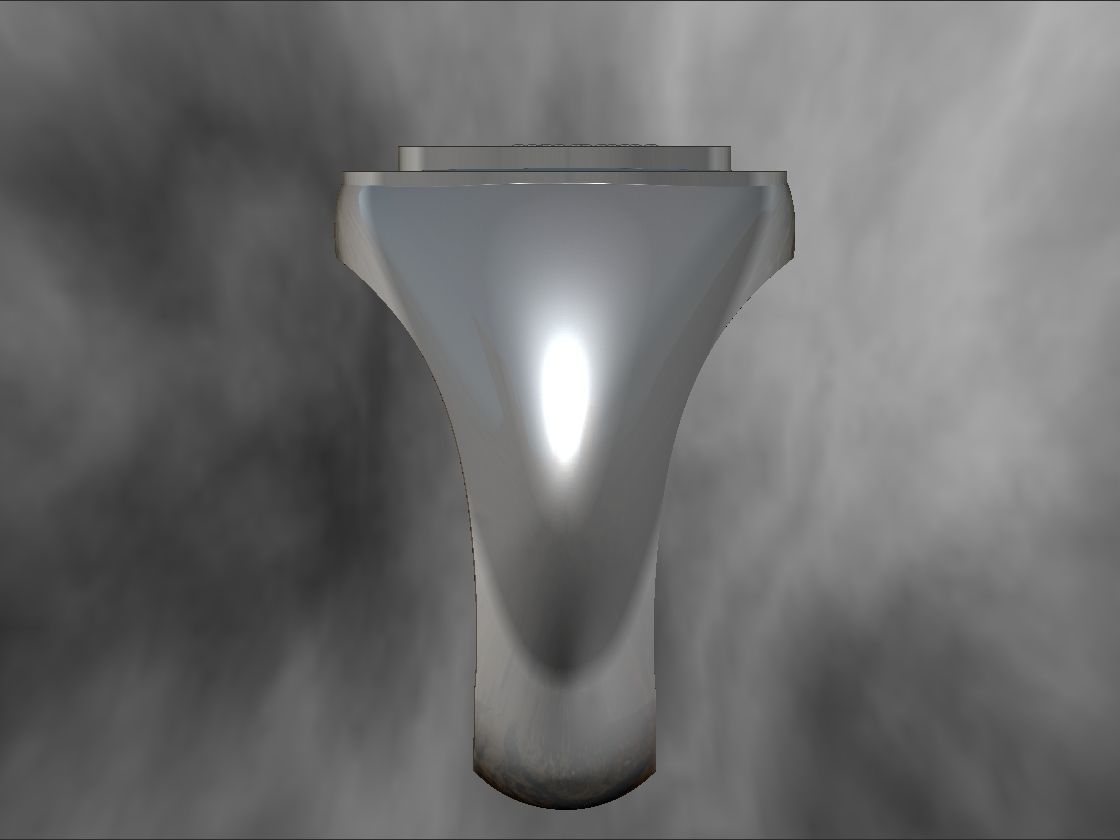 3D printable model signet ring with name of john lemoyne 3D print model_4