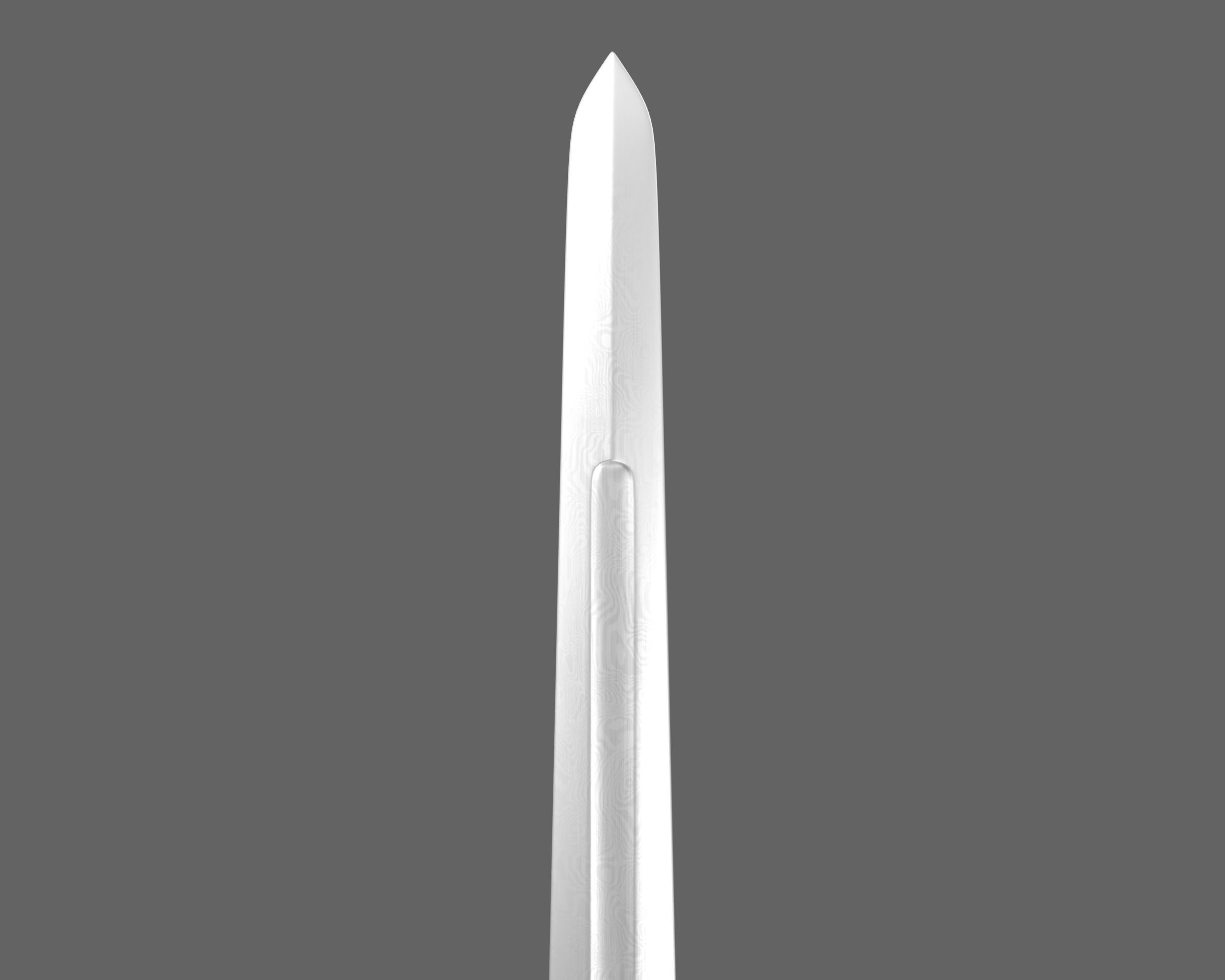 Ancient Viking Dagger Low-poly 3D model_8