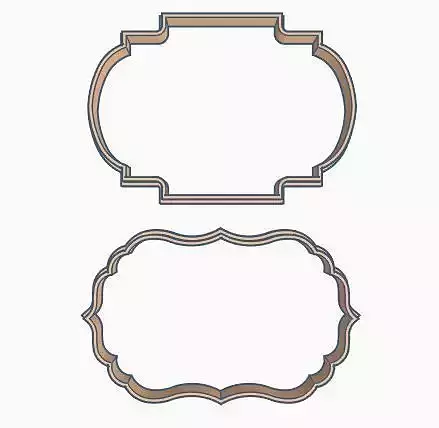 Labels Cookie Cutter Set
