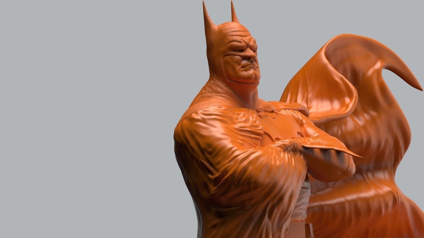 BATMAN ALEX ROSS 3D print model_3