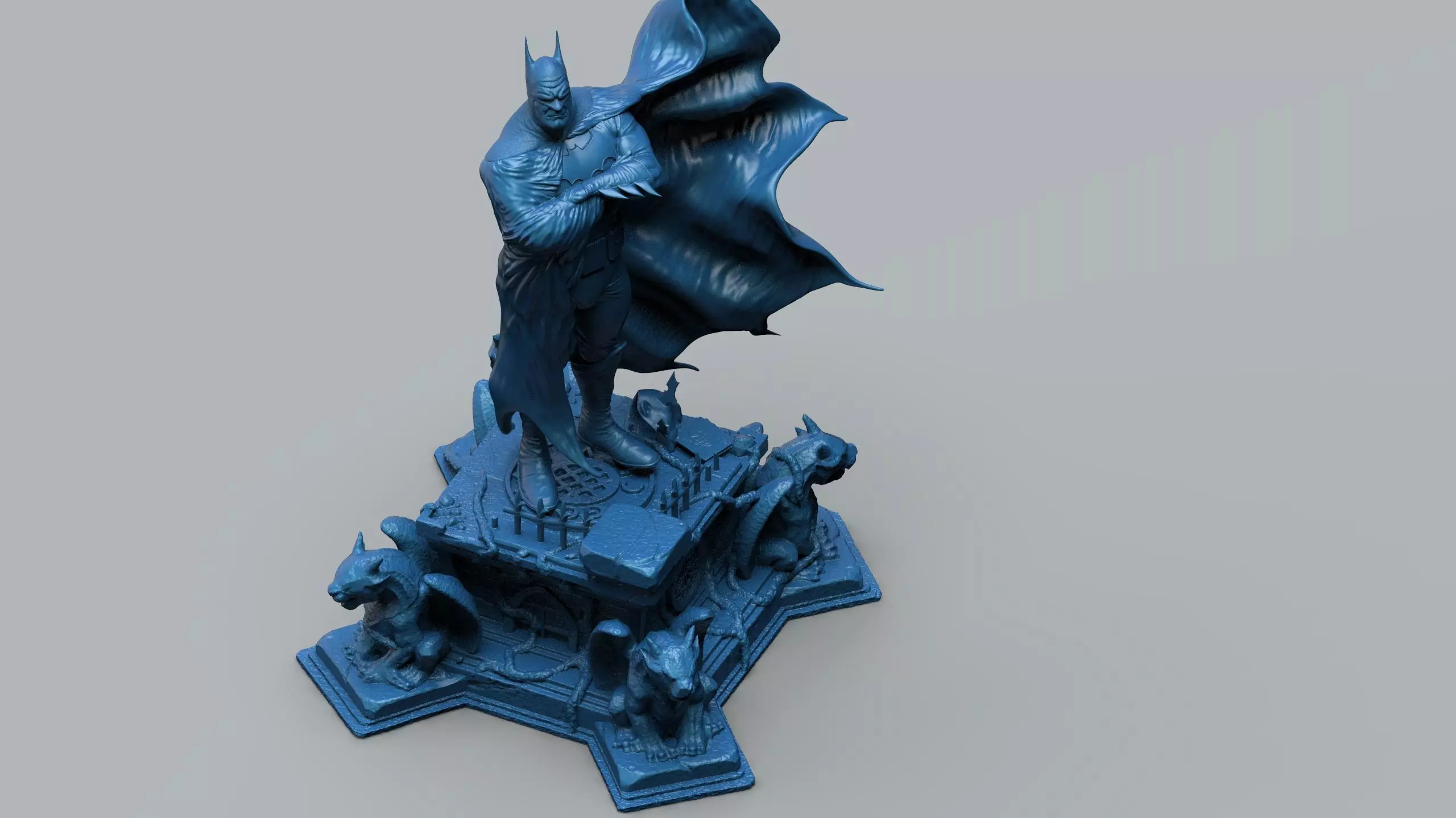 BATMAN ALEX ROSS 3D print model_0