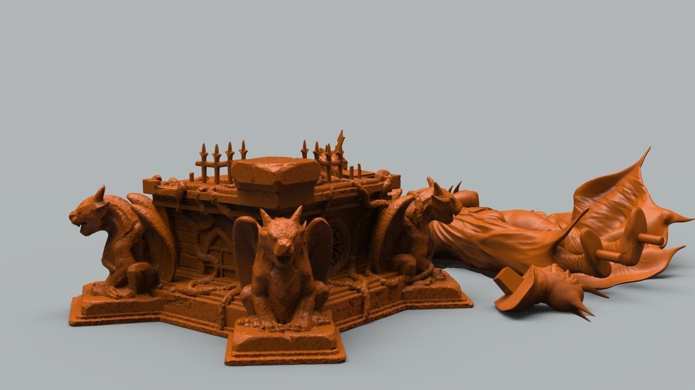 BATMAN ALEX ROSS 3D print model_11