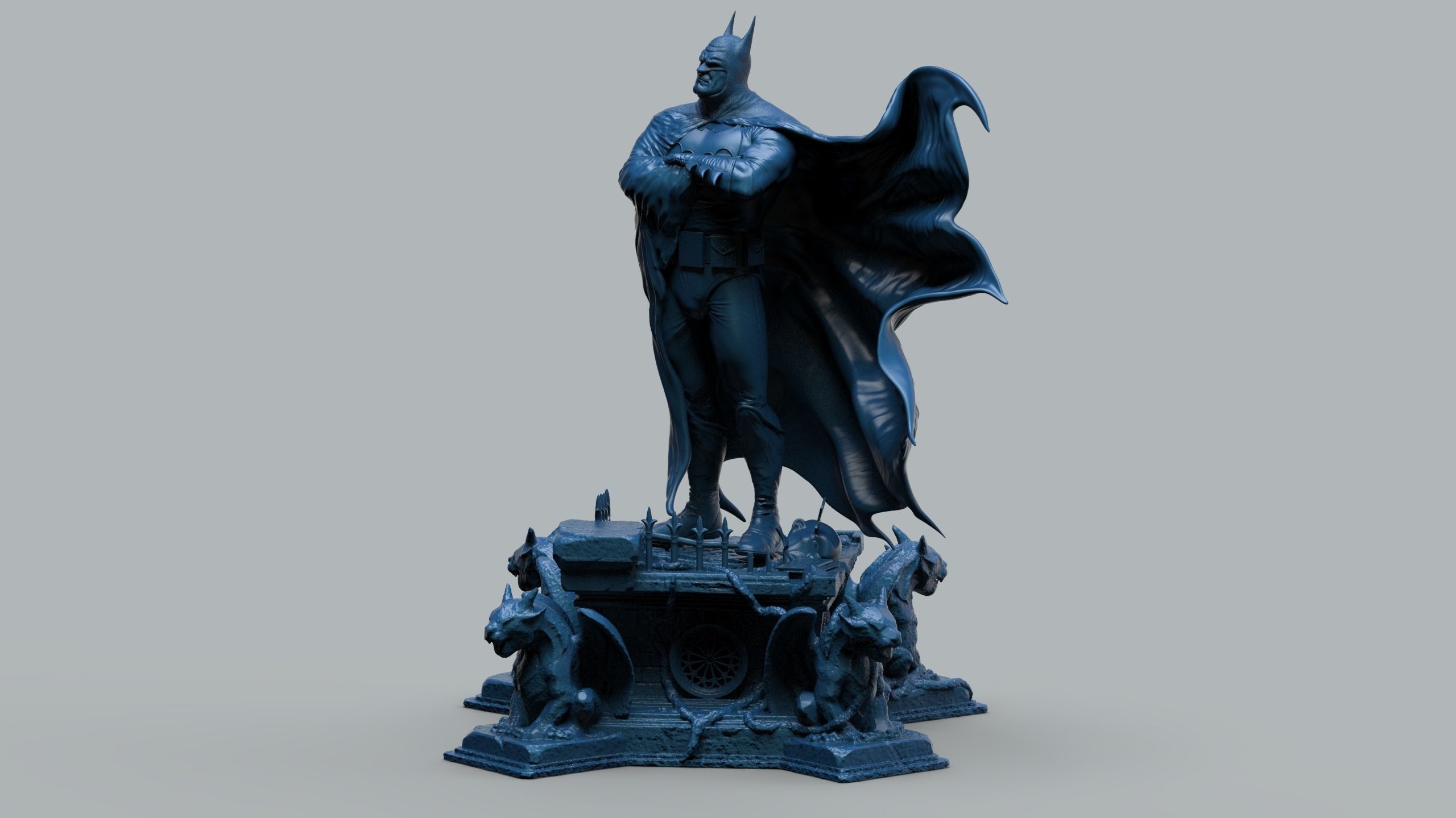 BATMAN ALEX ROSS 3D print model_12