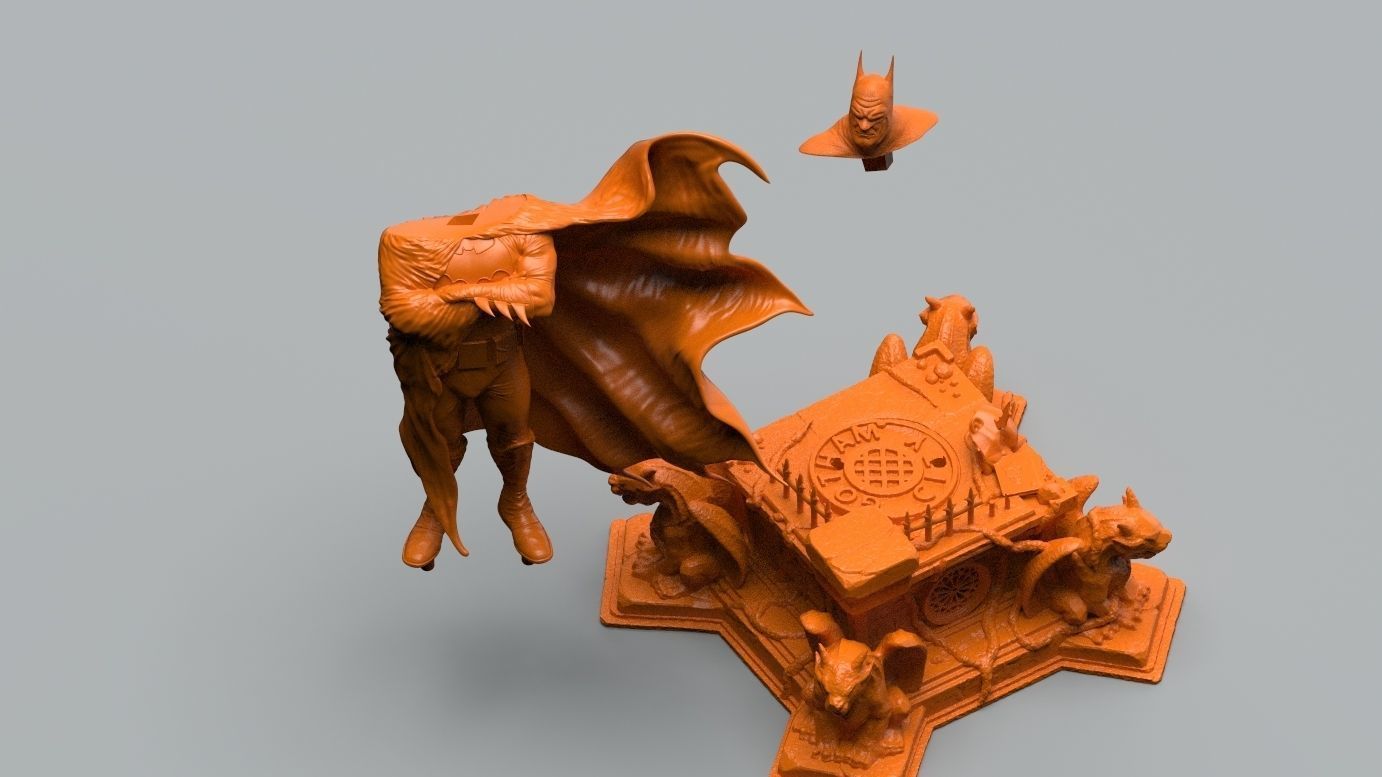 BATMAN ALEX ROSS 3D print model_7