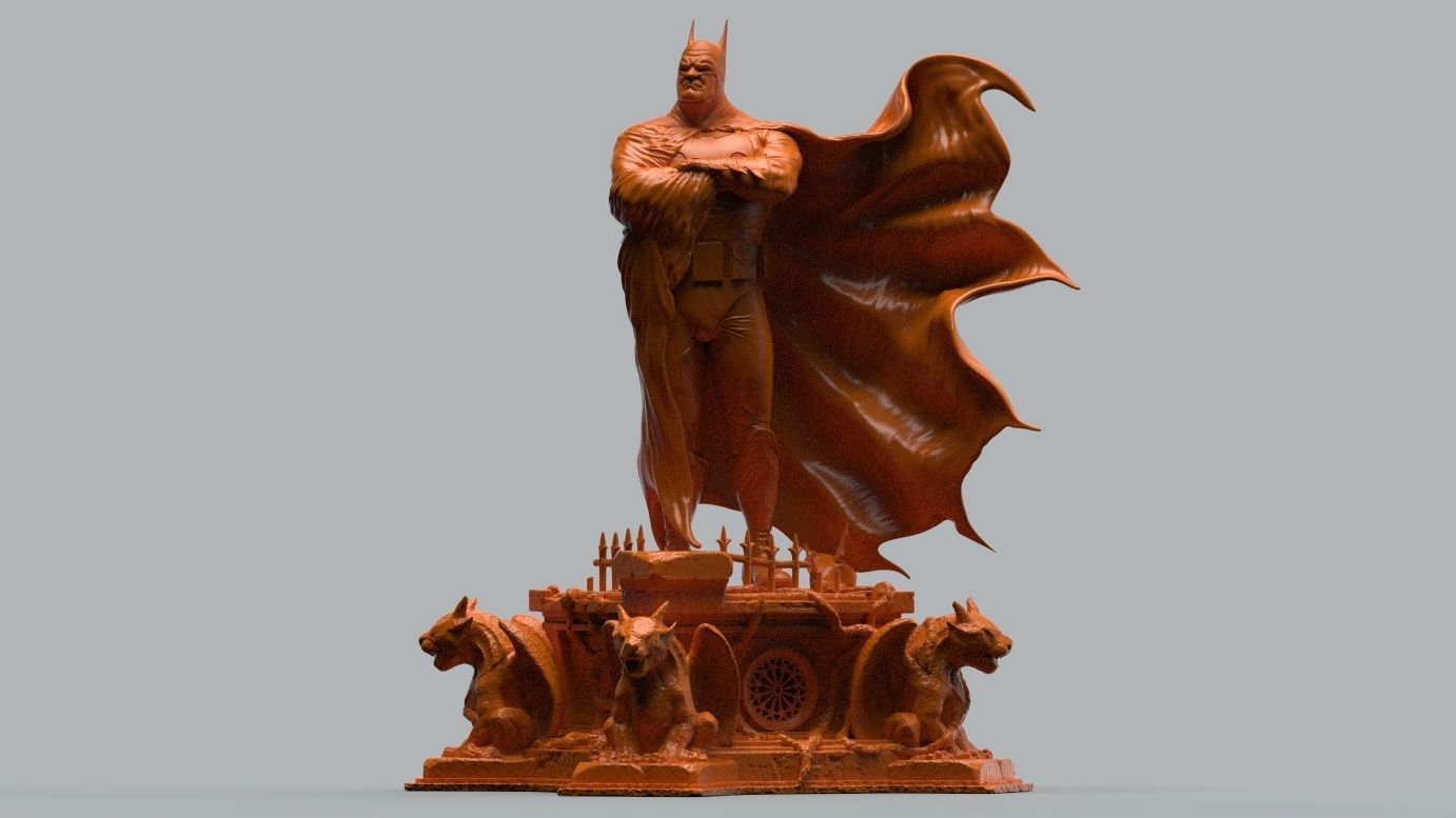BATMAN ALEX ROSS 3D print model_2