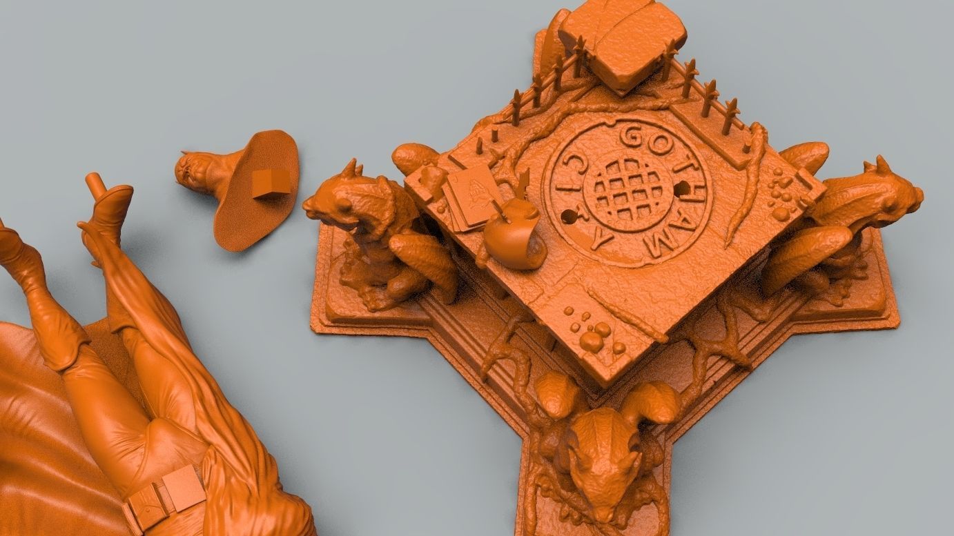 BATMAN ALEX ROSS 3D print model_10