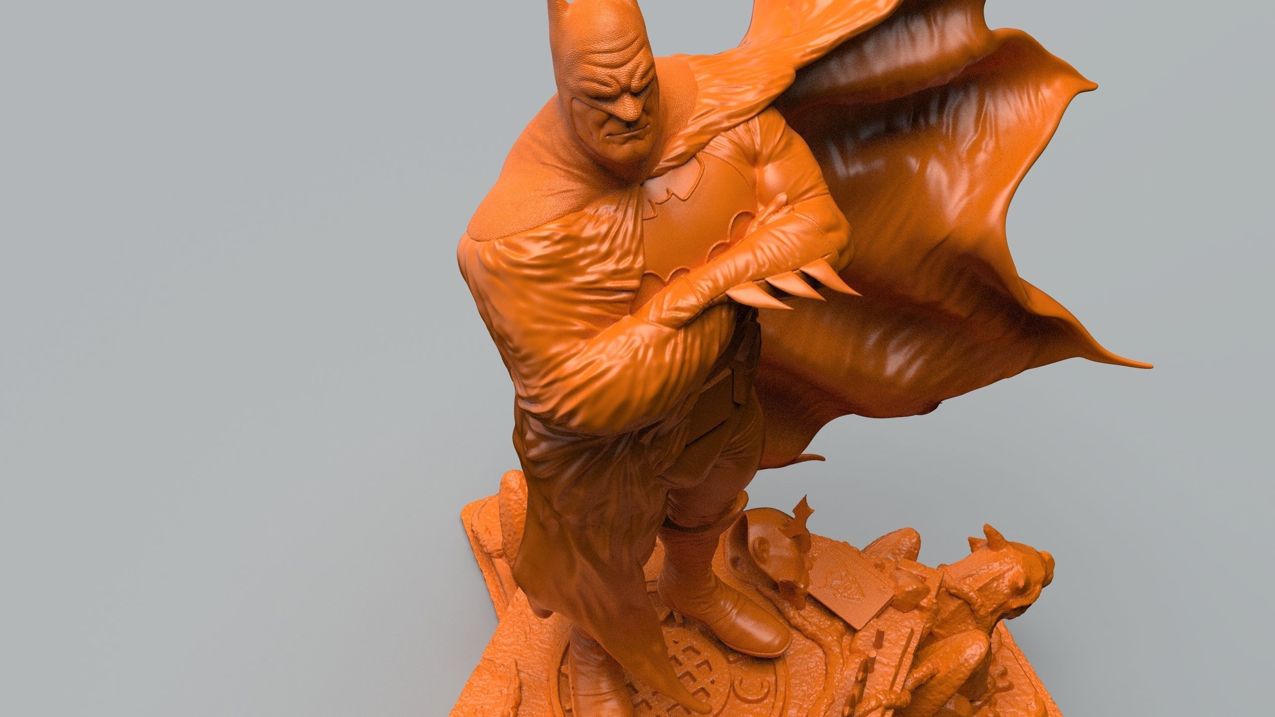 BATMAN ALEX ROSS 3D print model_1