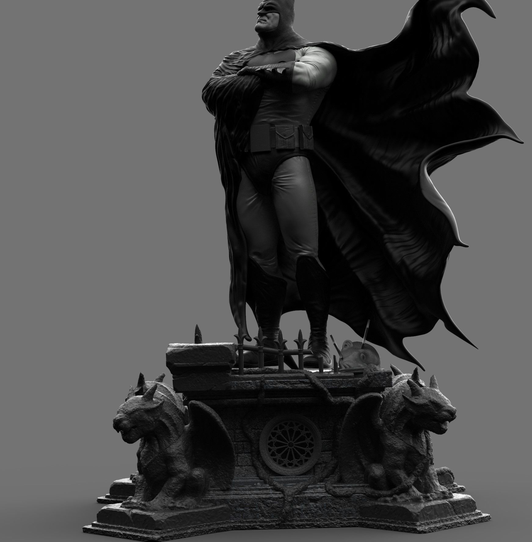 BATMAN ALEX ROSS 3D print model_15