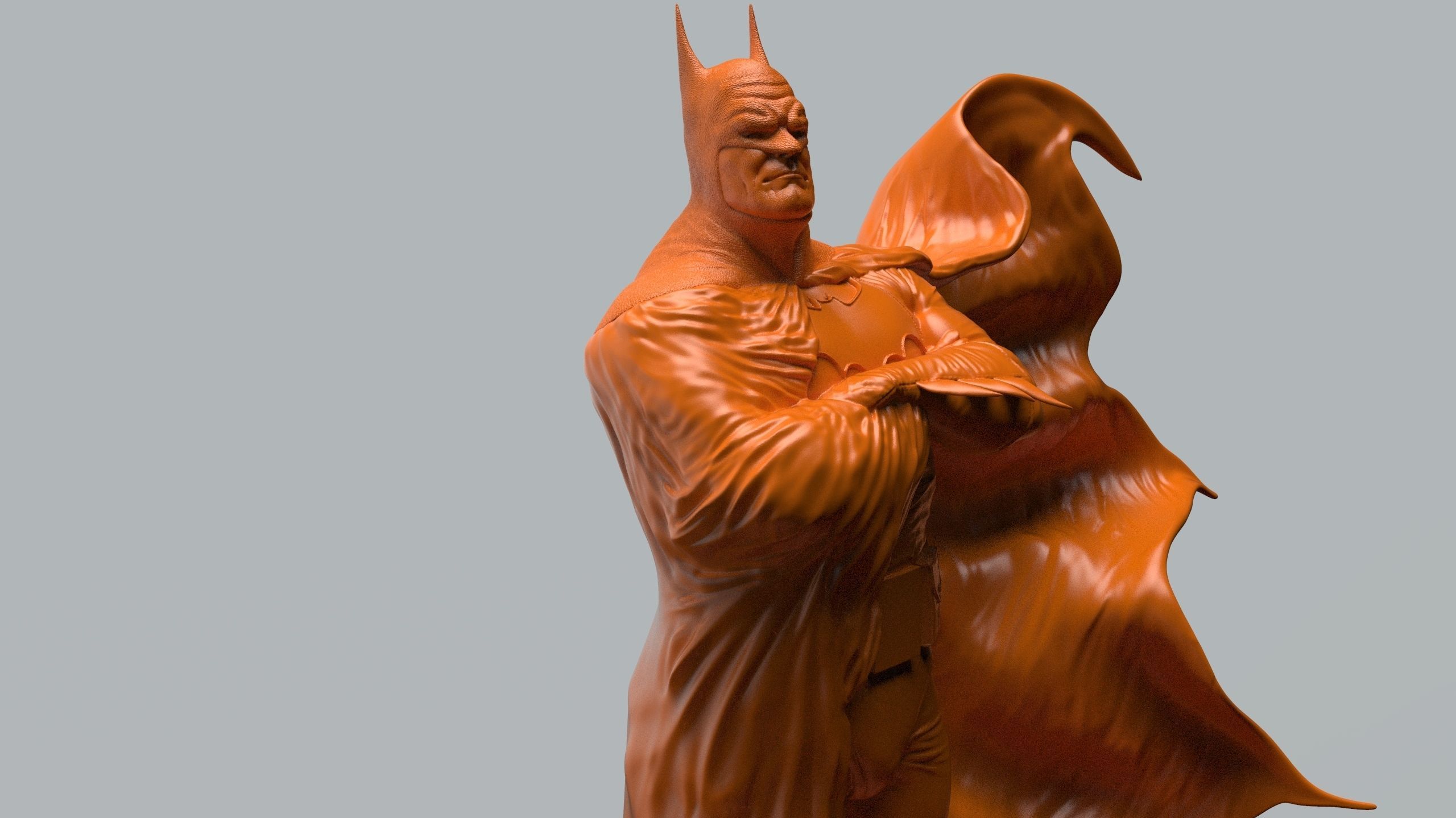BATMAN ALEX ROSS 3D print model_4