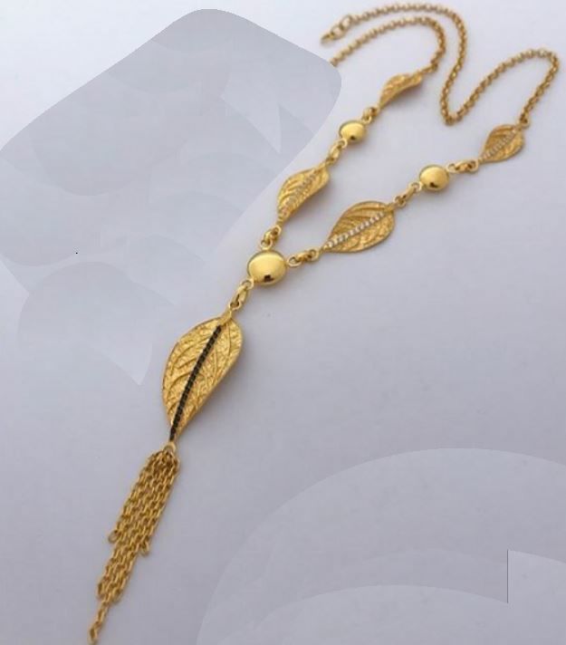 Leaf Pendant 3D print model_1