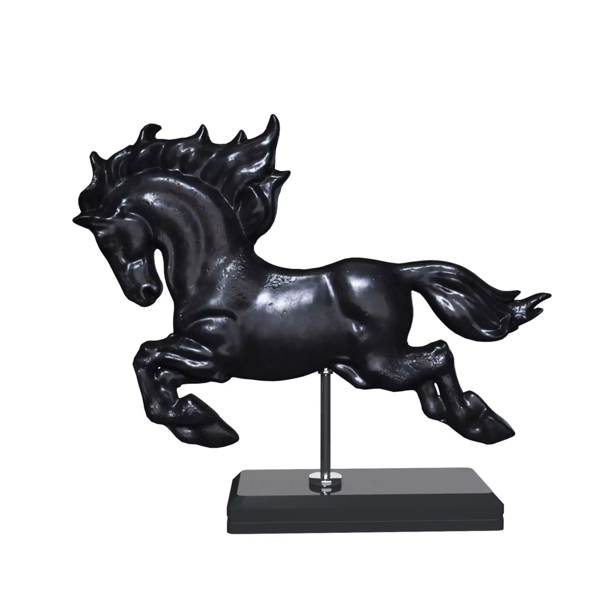 horse decorative 3D model_0