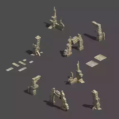 Desert - Residual Buildings