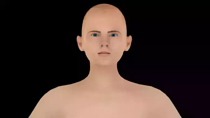 Model 15 male nude body animation