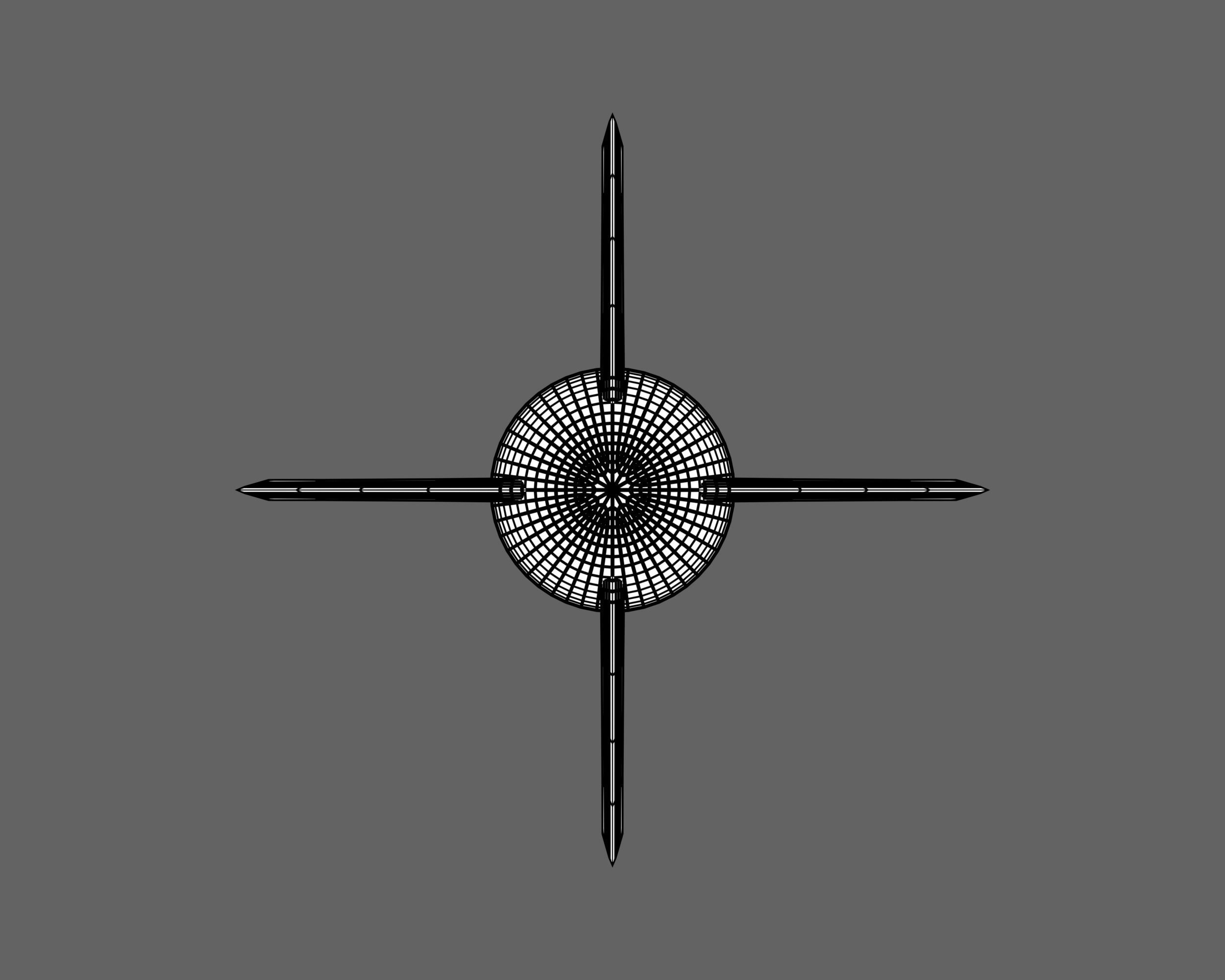 Ancient Viking Mace Low-poly 3D model_13