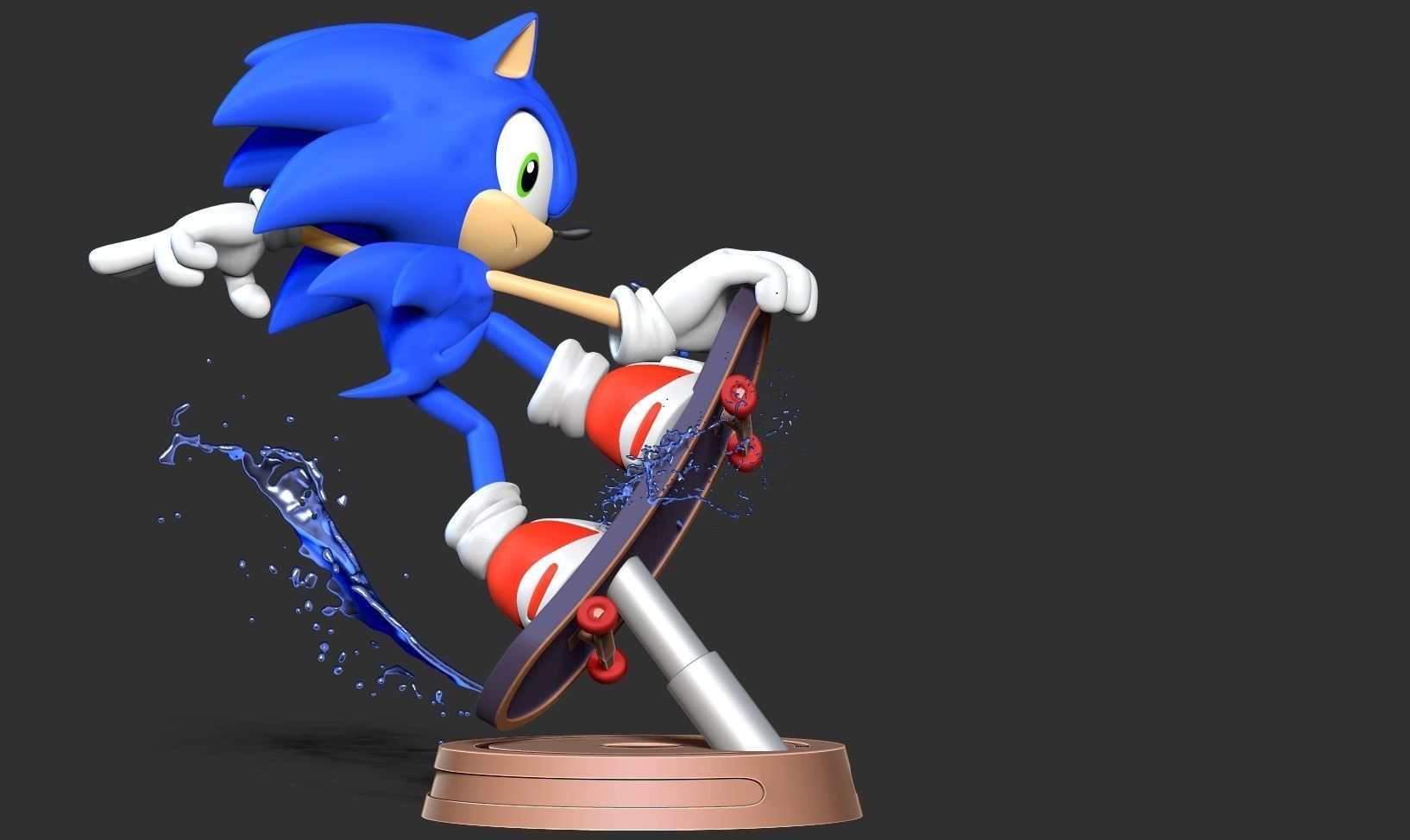 Sonic the Hedgehog 3D print model_17