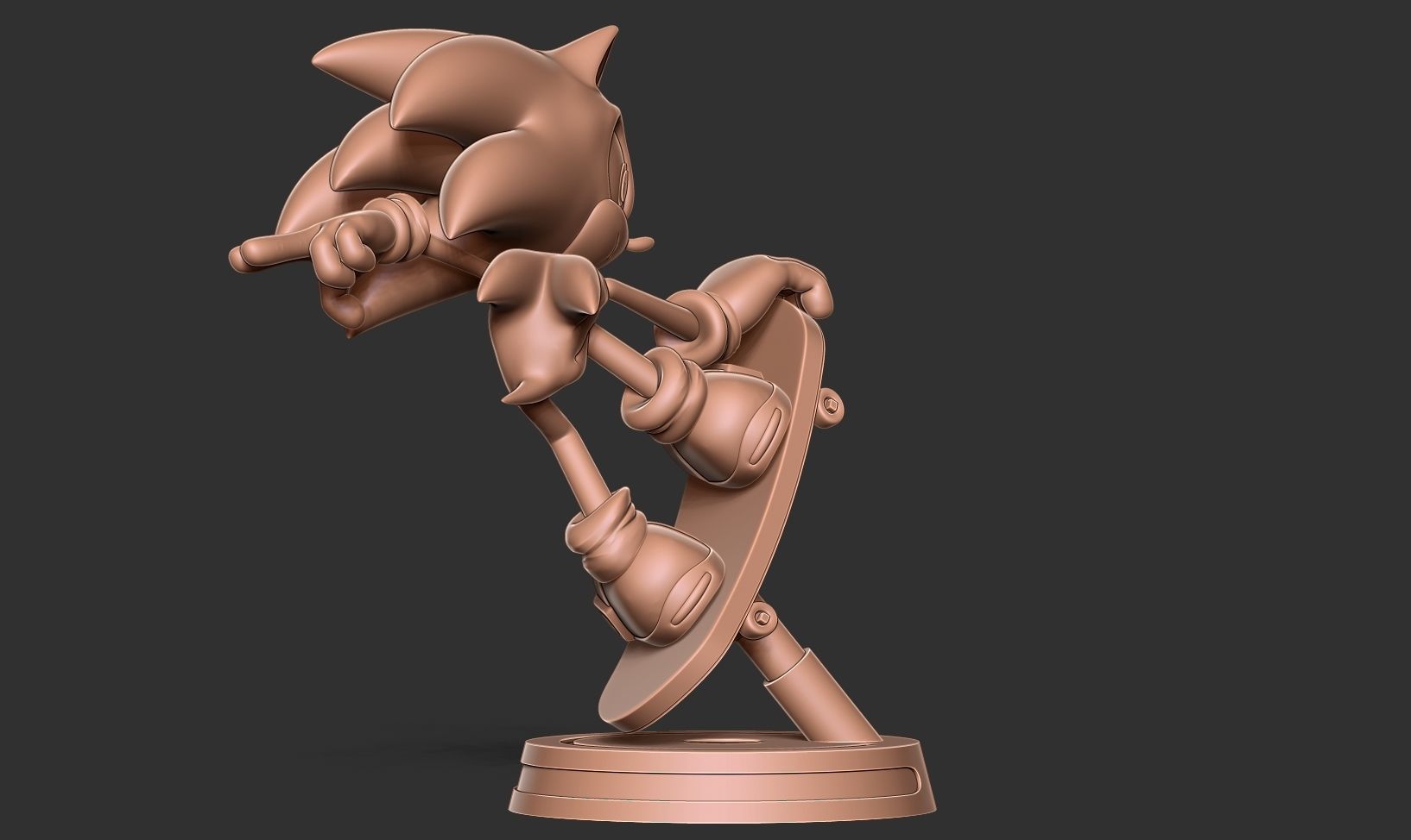 Sonic the Hedgehog 3D print model_14