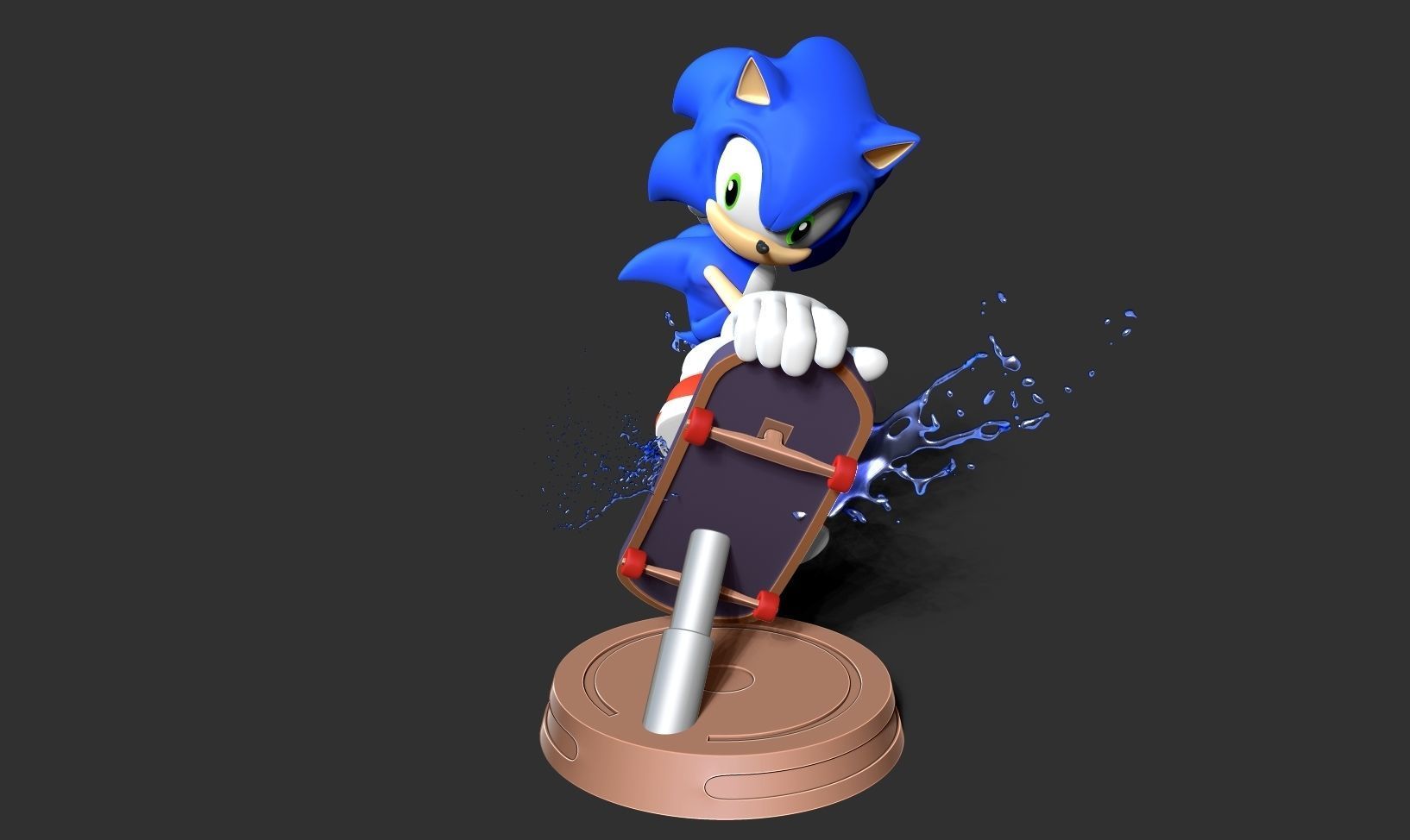 Sonic the Hedgehog 3D print model_24