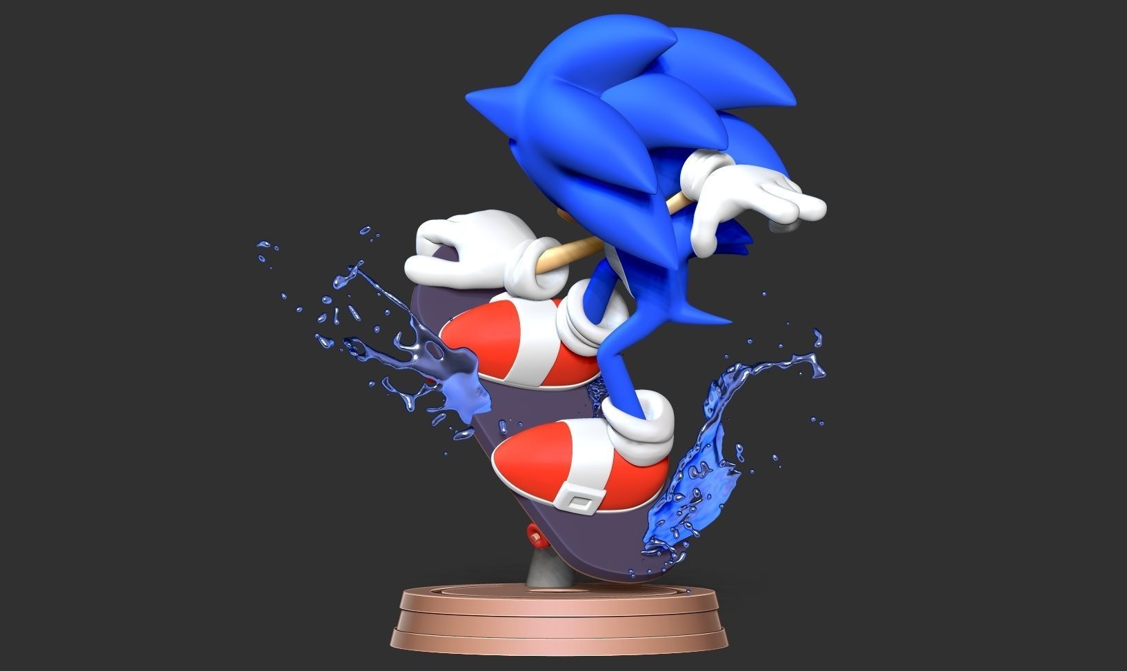 Sonic the Hedgehog 3D print model_12