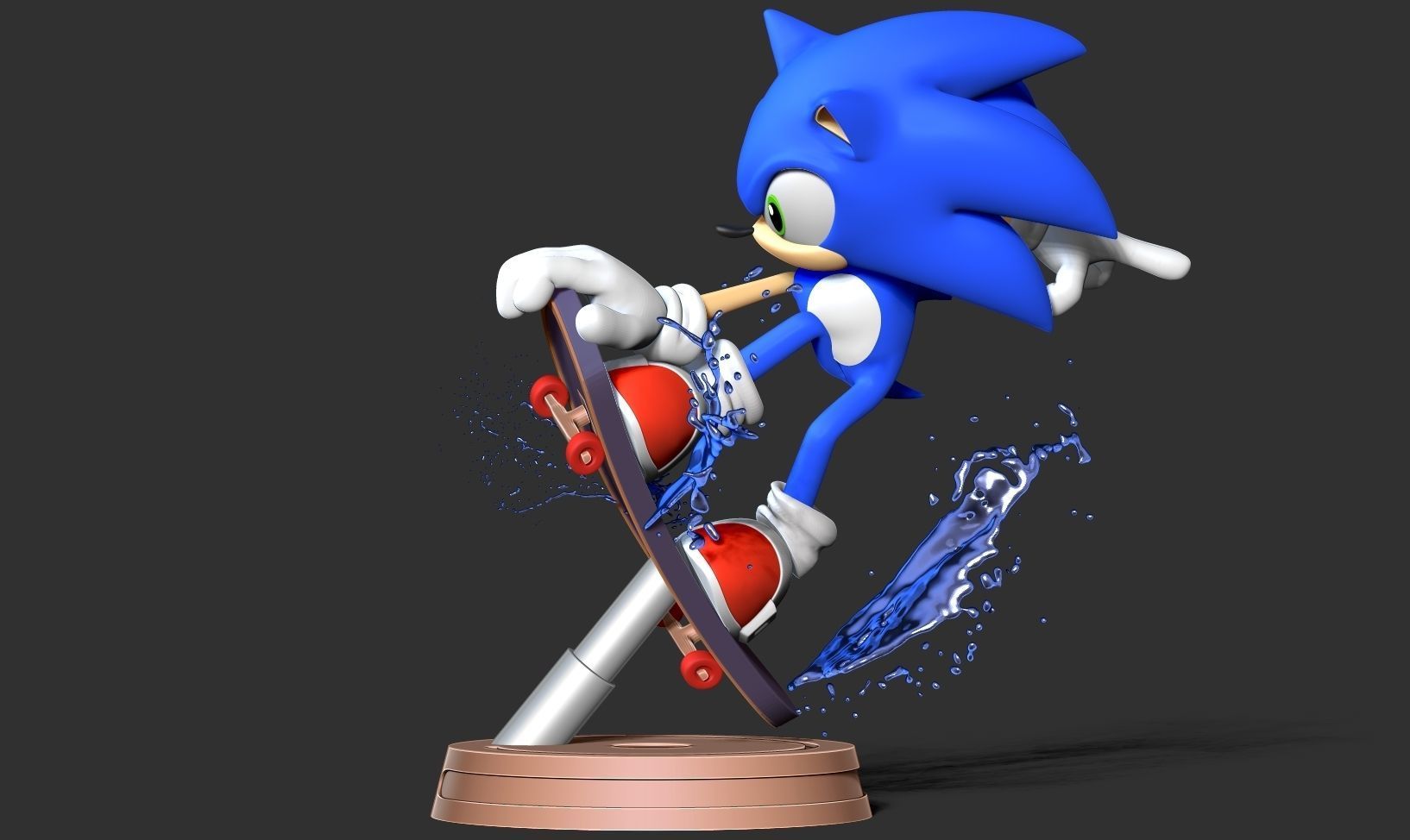 Sonic the Hedgehog 3D print model_18