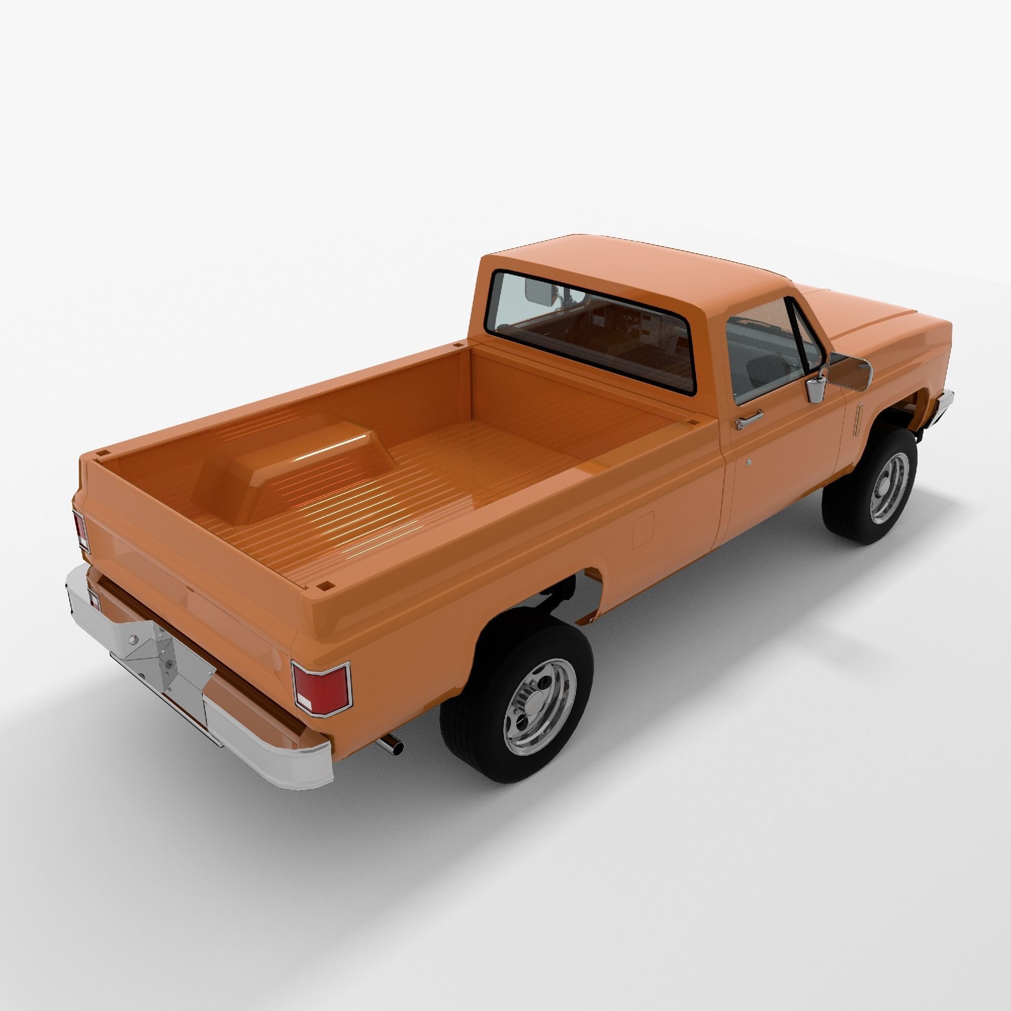 Pick-up 1 3D model_4