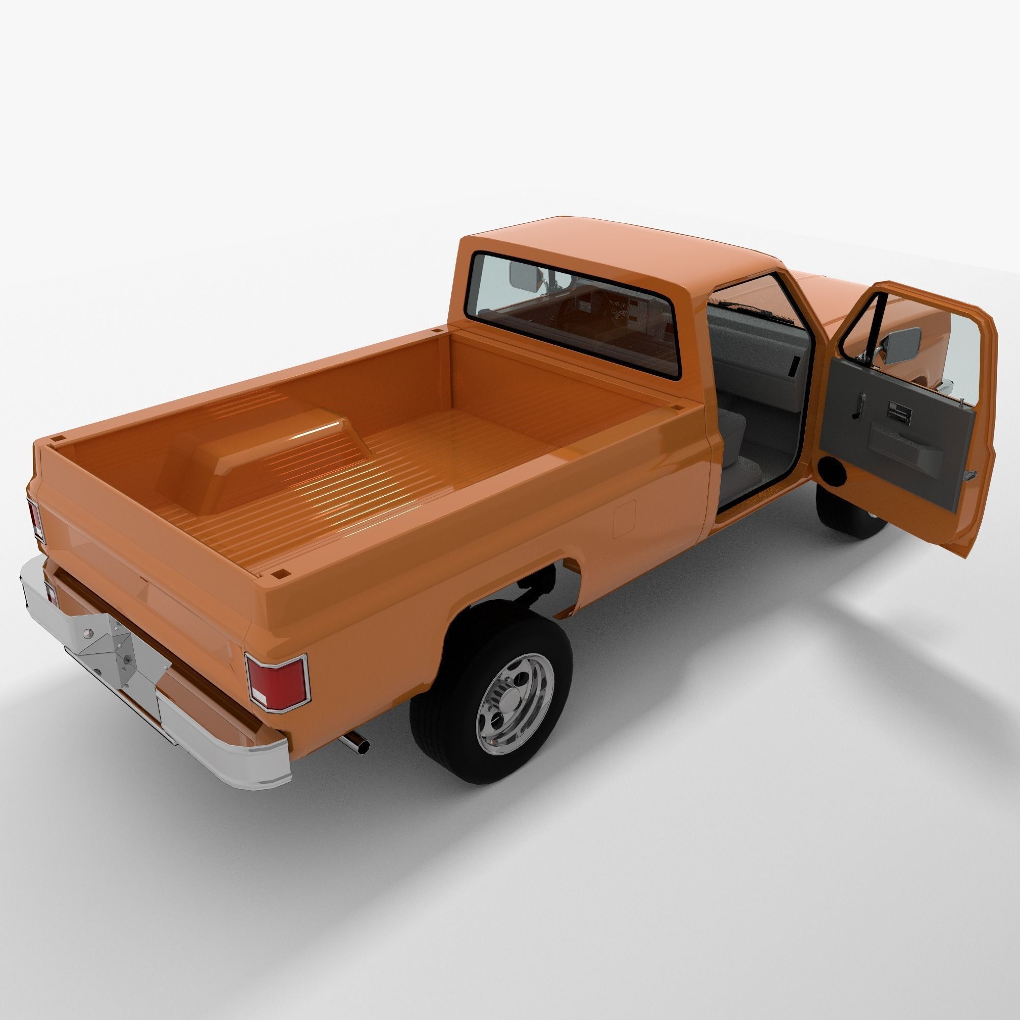 Pick-up 1 3D model_5
